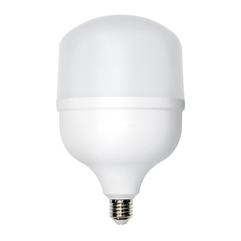 مصابيح LED هجينة من البلاستيك والألومنيوم من سلسلة T (قاعدة E27/E40)